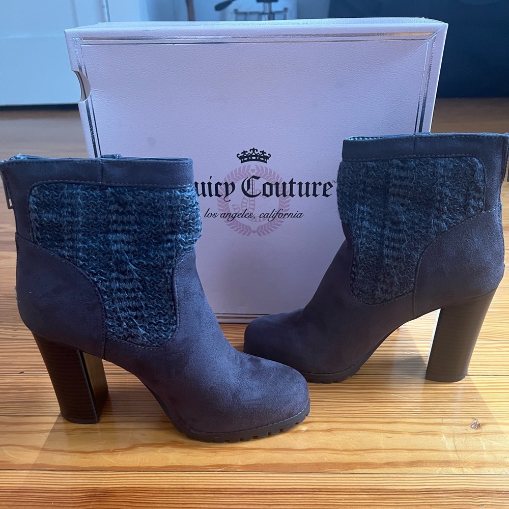 Size 6.5 Juicy Couture Suede Boots